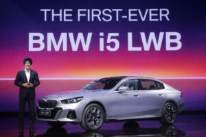 The calm to your storm: The first-ever BMW i5 Long Wheelbase launched in India.